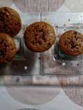 Muffins de zanahoria y azúcar mascabo