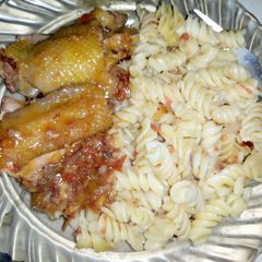 A picture of Fussili pasta#4 weeks challenge.