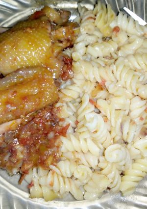 A picture of Fussili pasta#4 weeks challenge.