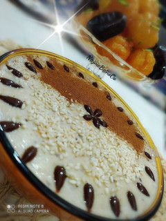 عکسی از دستور فرنی خرما