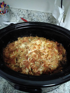 A picture of Crock-Pot lasgana.