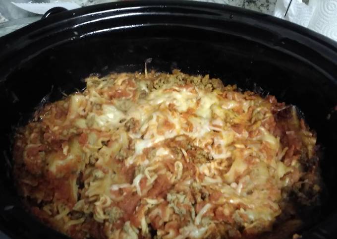 Recipe of Homemade Crock-Pot lasgana