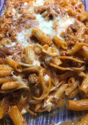 Una foto de Pasta “pasticciata” al horno