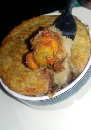 A picture of Shepherd pie.