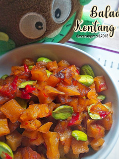 Foto resep Balado kentang pete
