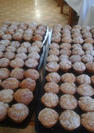 A picture of Estelle's easy scones.