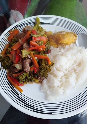 Una foto de Verduras chinas