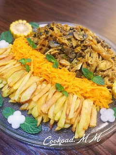 عکسی از دستور خوراک مرغ و قارچ