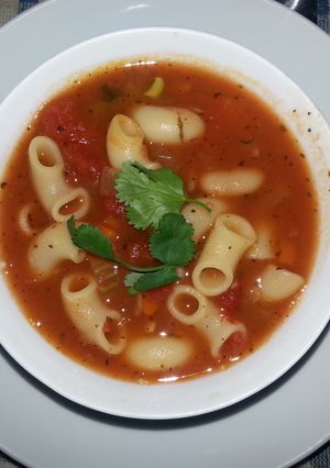 A picture of Minestrone Soup.