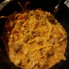 A picture of Mild Rotel Taco Soup.