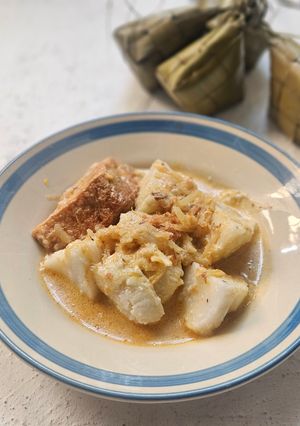 Foto resep Ketupat Sayur