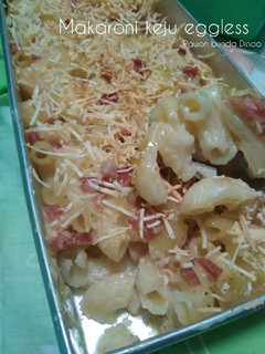 Foto resep Makaroni keju eggless