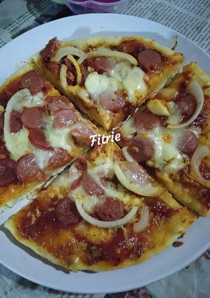 Foto resep 🍕🍕Pizza Teflon