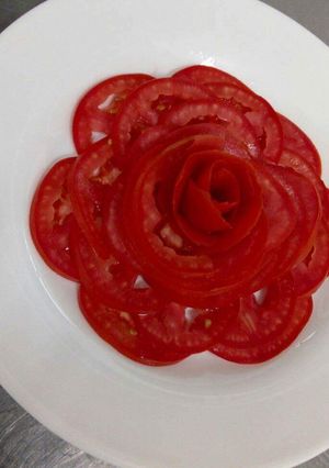 A picture of Tomato salad.