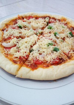 Foto resep Pizza teflon simpel
