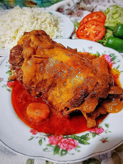 عکسی از دستور خوراک گردن