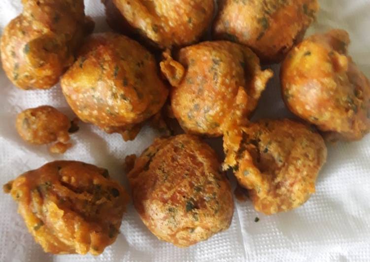 Recipe of Perfect Bhajia crusted-Potatoes#4weekschallenge#CharityRecipe#