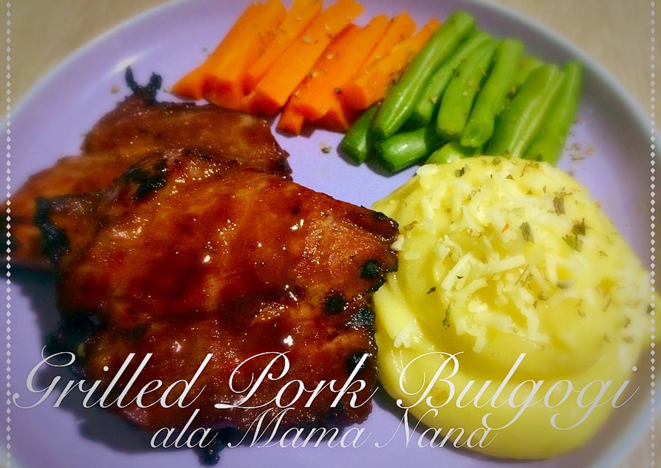 Grilled Pork Bulgogi