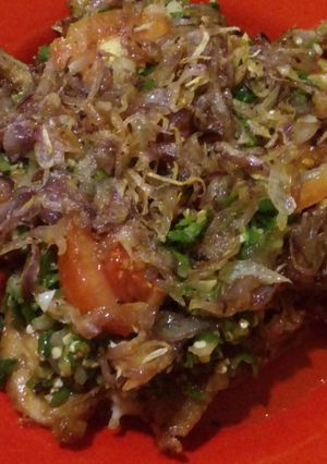 Foto resep Ayam Batokok Lado Hijau (Siram bawang goreng)