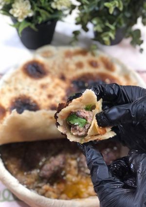 صورة لوصفة كباب مشوي بالفرن