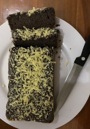 Foto resep Bolu ketan hitam 1/2 resep dan banyakin susu bubuk #Berburucelemekemas dan #resolusi2019