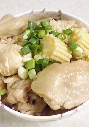 麻油雞肉飯 的食譜成品照片