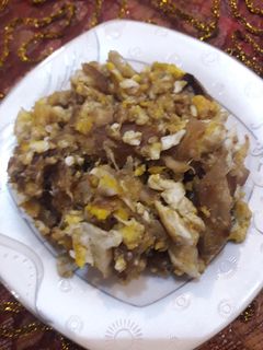 صورة لوصفة بلح بالبيض