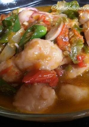 Foto resep Oseng cumi pedas