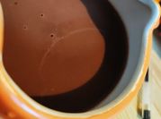 Une photo de chocolat chaud