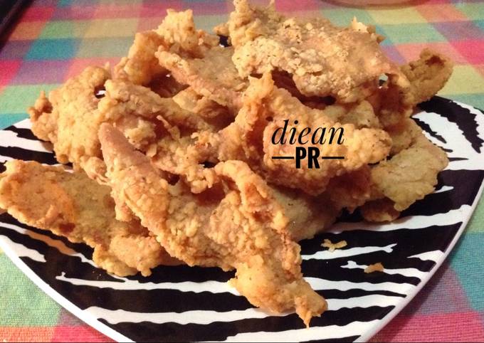 Resep Kulit Ayam Crispy Oleh Dieanpr Cookpad