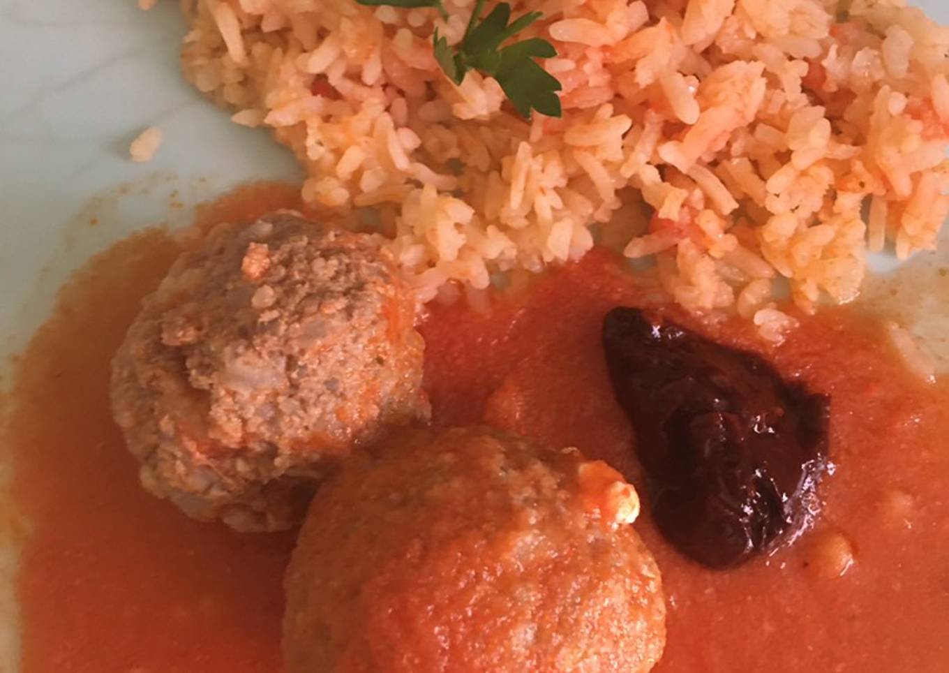 Albóndigas de carne de res