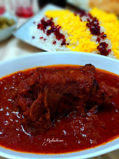 عکسی از دستور چلو گردن گوسفندی مجلسی