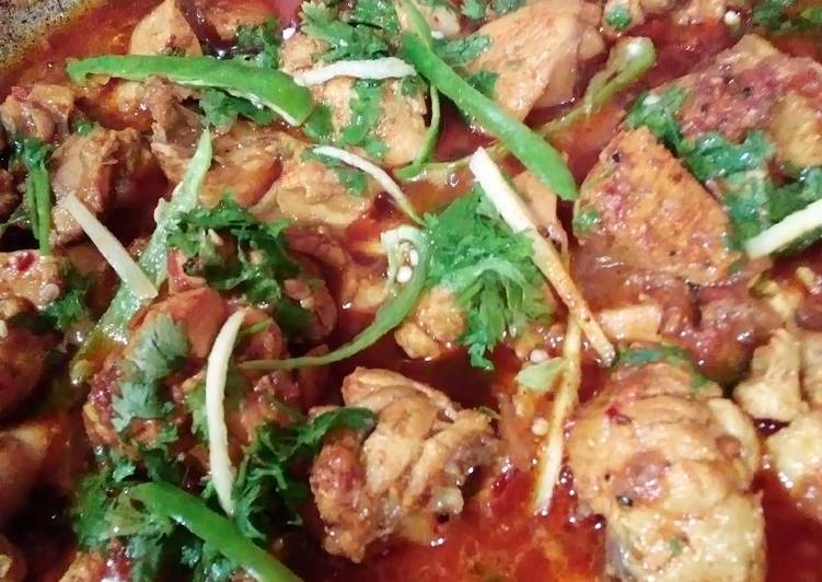 How to Make Speedy Achari chicken karhai