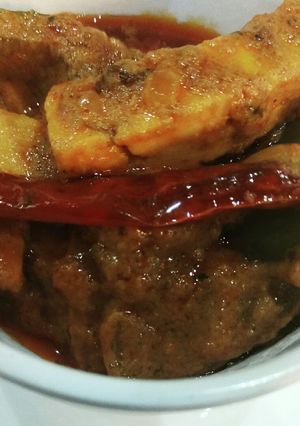 A picture of Gravy Paneer.