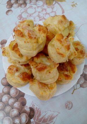 Sajtos pogácsa recept fotója