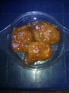 Una foto de Delicioso dulce de mango