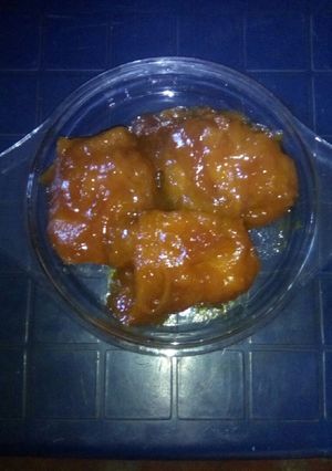 Una foto de Delicioso dulce de mango