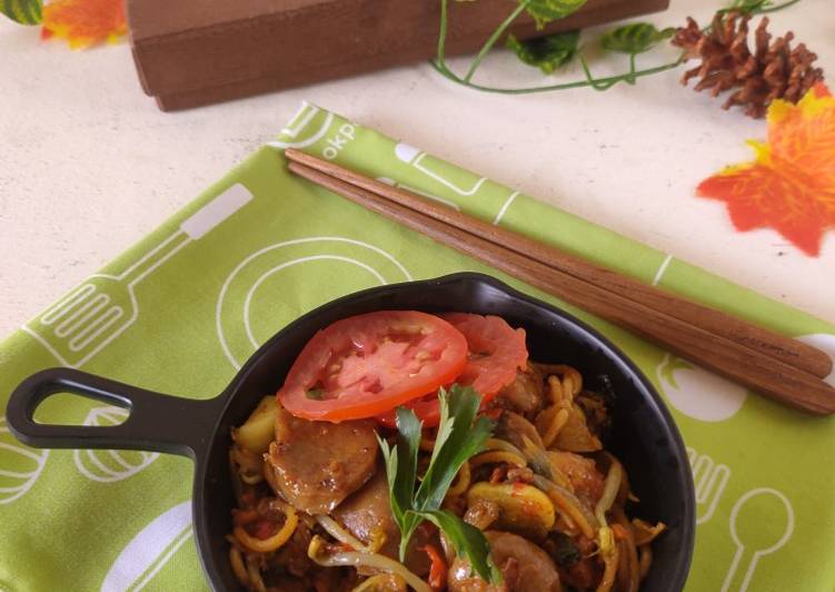 Cara Gampang Menyiapkan Spaghetti Goreng Aceh, Bisa Manjain Lidah