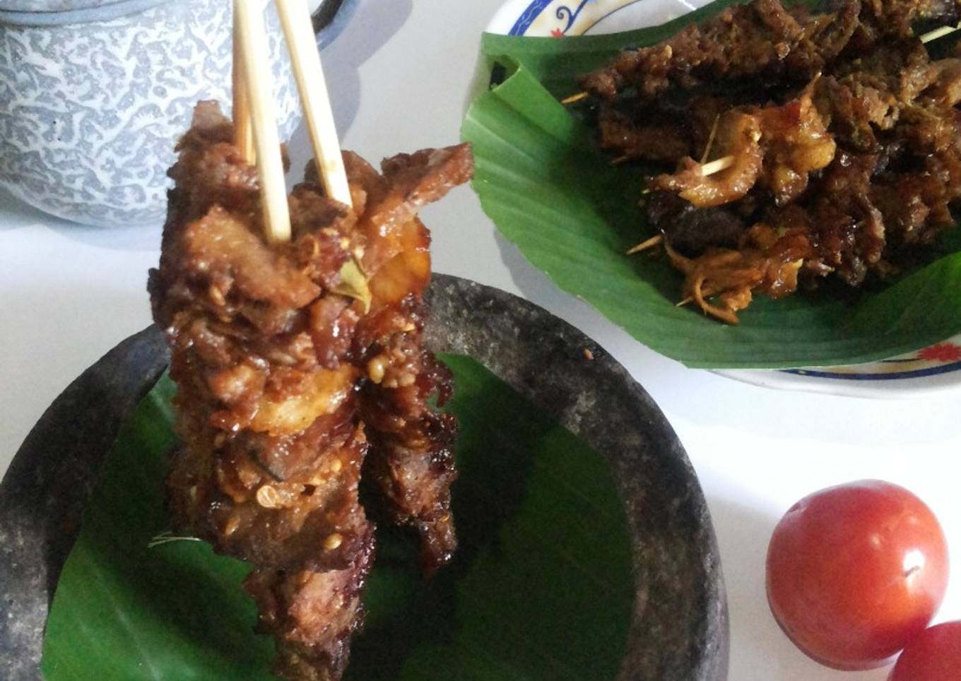 Sate Tetelan Bumbu Ketumbar