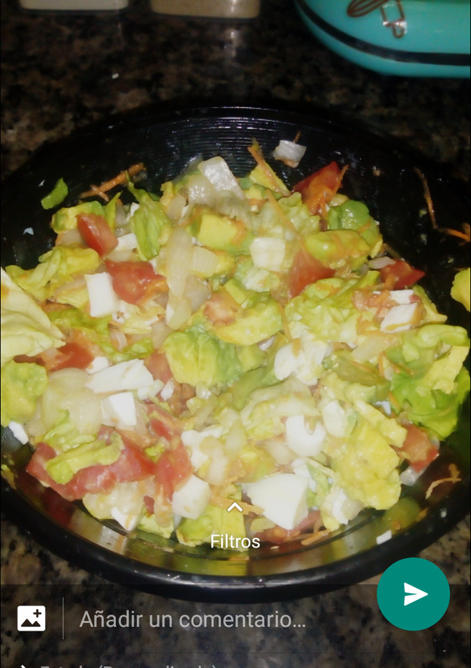 Una foto de Ensalada rápida y fresca