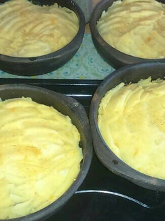 Una foto de Pastel de papas y zapallo vegetariano