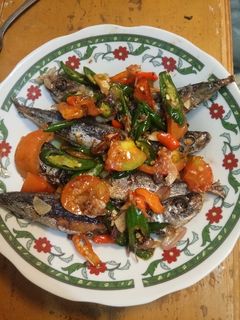 Foto resep Tumis Ikan Cue Cabe Ijo