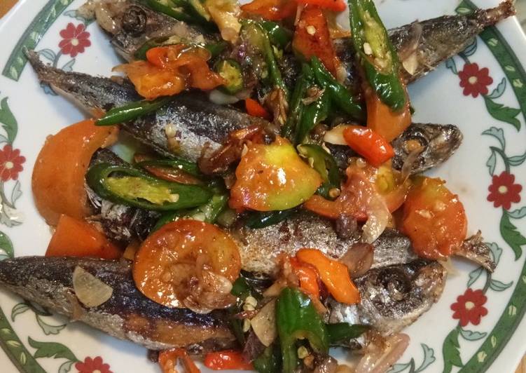 Tumis Ikan Cue Cabe Ijo