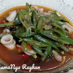 รูปของ Tumis Buncis Cumi Saos Tiram