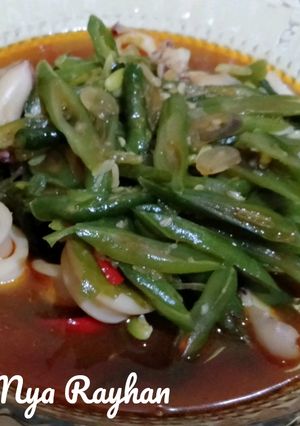 Foto resep Tumis Buncis Cumi Saos Tiram