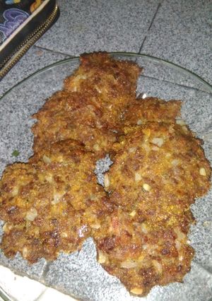 Una foto de Hamburguesas caseras con polenta