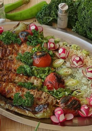 Rablóhús pulykamellből recept fotója