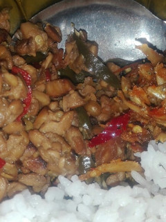 Foto resep Oseng tempe cabai hijau & Sambel teri
