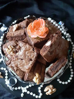 عکسی از دستور کیک براونی ساده