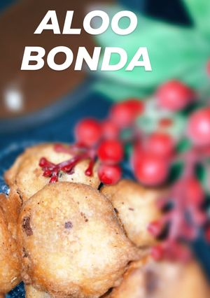 A picture of Aloo bonda aloo pakora.
